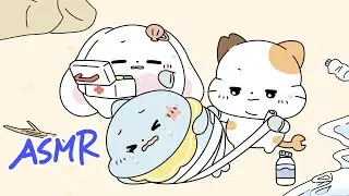 ASMR Dolphin Rescue 🐬 | Healing Sounds & Gentle Care Animation