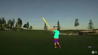 Albatross at Old Henry's Shipyard GC hole 3 during Q school