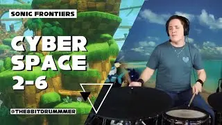 @The8BitDrummer / Cyber Space 2-6: Transparent Highway (Sonic Frontiers) / Blind Cover