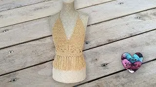 Top Boho ☀️Crochet toutes tailles 