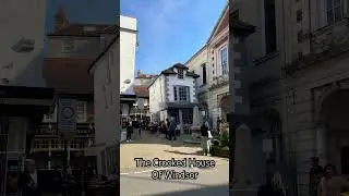 The Crooked house of Windsor built 1687 - #heritage #travel #history #windsor #shorts