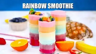 Rainbow Smoothie - Sweet and Savory Meals