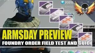 Armsday Foundry Orders Preview and Field Test