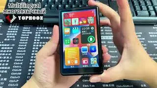 Yophoon X20 4-Inch New UI MP4 Music Player - Touch Screen, 16GB, Bluetooth 5.0, Speaker, 1080P Video