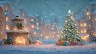 🎄 Relaxing Christmas Cartoon Music &ndash; Cozy Holiday Background for Study, Work & Relax 🎶