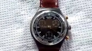 SWATCH WORLDTIME AND STOPWATCH