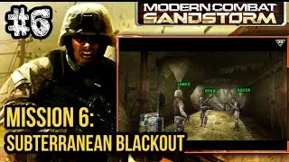 Modern Combat: Sandstorm - Subterranean Blackout (Mission 6) - Gameplay