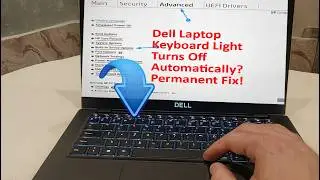 Fix Dell Laptop Keyboard Backlight Auto Turn Off | Keep It Always ON!