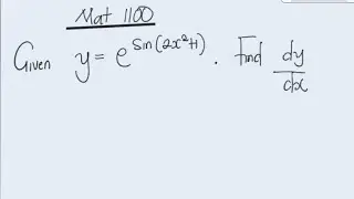 Chain Rule: Solved Differentiation Problem and Exam Practice