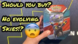 Стоит ли покупать Pok&eacute;mon TCG: V Heroes Tin - Umbreon V?
