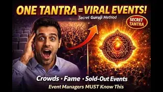 This One Tantra Can Make Your Events Go Viral  | Tantra for Event  Management