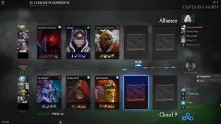 Dota 2 Live [Alliance VS Cloud9] NA | SL i League StarSeries S3 Game 1
