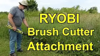 WORTH IT? The RYOBI Brush Cutter Expand it attachment - unboxing and review - RM00135
