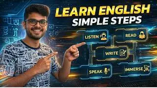 5 Easy Steps To Speak In ENGLISH Fluently | TELUGU lo English Speaking Tricks