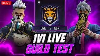 FREE FIRE LIVE GUILD TEST+STREAK MATCHES | CAN JOIN ☠️ ANC-ESP ⁉️