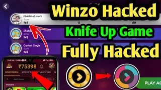 Winzo Gold Totally Hacked || Winzo Gold Knife Up Game Hack Trick || Winzo Kinf Up Game Hack 2022 ||