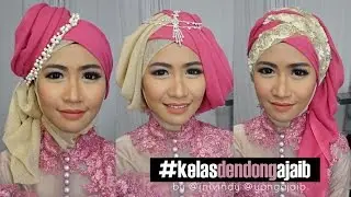 Tutorial Hijab Trend 2016 Untuk Wisuda dan Kebaya | Inivindy