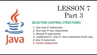 Switch Case Control Structure in Java