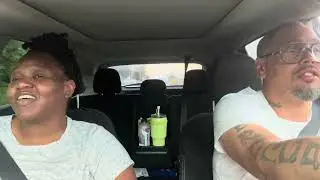 🎶👩🏾&zwj;❤️&zwj;👨🏽 #carkaraoke #justus #doinglifetogether #goals