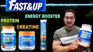 FAST UP PROTEIN, CREATINE,AND ENERGY BOOSTER// SPONSORED￼