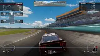 NASCAR HEAT 4 Cup Series Homestead Miami Setup and practice lap