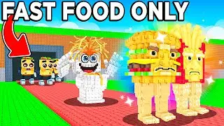 $0 to $10 TRILLION With FAST FOOD ONLY Brainrots!