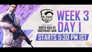 PMPL Scrims S3 W3 Day 1 | A vs B | PUBG MOBILE Pro League