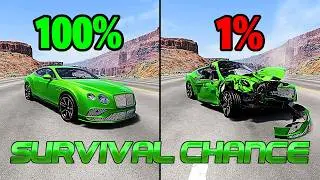 Realistic Survival Chance Crashes #277 | BeamNG.drive