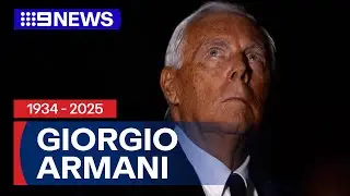 Fashion world pays tribute to industry icon | 9 News Australia