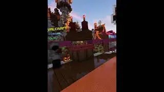 Prueba este Servidor Survival Custom Bedrock / Java - MedievalCraft #shorts