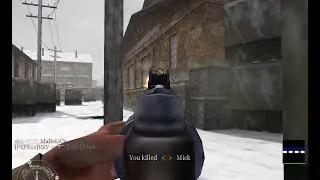 how to perfect rush on mp_harbor allies #cod1