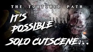 ARE YOU KIDDING ME?! *SOLO* EASTER EGG CUTSCENE & GAME CRASHES - THE TORTURED PATH [COD WW2 ZOMBIES]