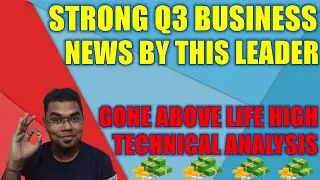 Huge latest news in this largecap stock | technical analysis of stock trends | share market news