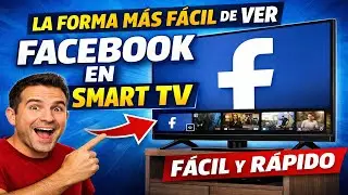 La forma m&aacute;s f&aacute;cil de ver Facebook en Smart TV 📺 Ver Facebook en Smart TV