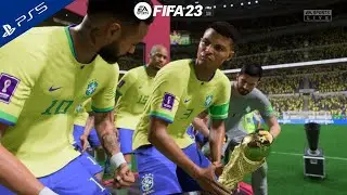 FIFA 23 - Brazil vs France | Qatar 2022 FINAL | 8 GOALS THRILLER | PS5&trade; [60fps]