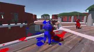 Further Testing my Ravenfield Melee Pack; now with two-handed weapons!