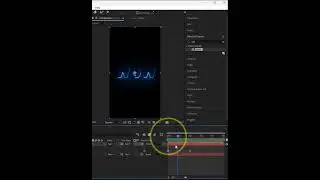 Motion Graphic animation Saber Plugin Tutorial  #effectsafter #motiongraphicsdesigner