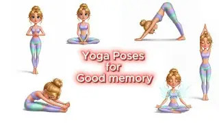 Yoga for Good Memory | Fun Brain Boost Yoga I Yoga for School-Going Kids