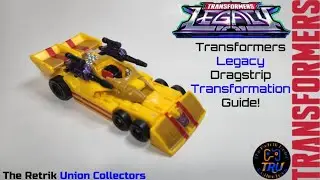 Transformers Legacy Dragstrip Transformation Guide!