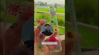 Alhamdulillah! Another custom resin mobile cover completed. For orders, contact: 0324-8598408.