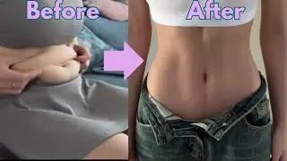 - 3 cm in 7 Days! Tiny Waist Abs Pilates Workout in 3 Minutes 🔥 Lose Belly Fat Standing Exercise 💪