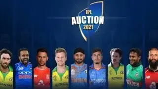IPL2021 Auction | Mini Auction in Chennai | Live