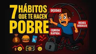7 hábitos que te están haciendo pobre en 2026 (y no te das cuenta) 💸