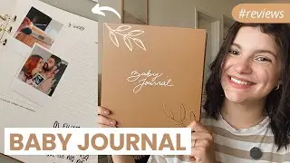 REVIEW DO BABY JOURNAL - Álbum de Recordações do bebê da Purpose Paper e Fernanda Witwytsky