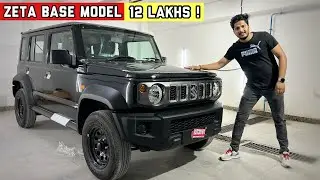 Maruti suzuki Jimny Zeta Base Model: Full Walkaround Review ! On Road Price ?