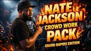 Nate Jackson&rsquo;s Crowd Work Joint | Wall-to-Wall Laughter Compilation