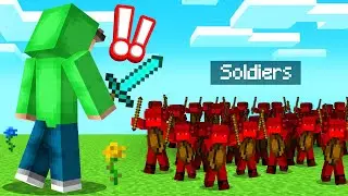JELLY vs. 1,000 CLAY SOLDIERS! (Minecraft)