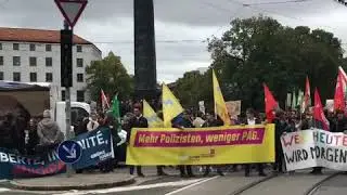 #nopag #ausgehetzt Demo in M&uuml;nchen