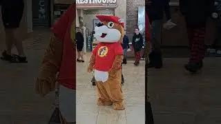 Mr Buc-ee himself at Buc-ee's!