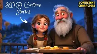Create 3D Cartoon Kids Stories with AI - Super Easy | Consistent Characters | Flexclip | 2025